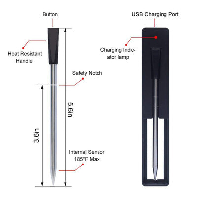 Bluetooth BBQ termometer